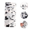 image:imageBeaupretty Wide Tooth Comb Tortoise Comb Hair Detangler No Handle Acetate Pocket Hairdressing for Thick Curly Wavy Wet Dry Hair White for Women amp MenBlackWhite