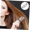 image:imageBeaupretty Wide Tooth Comb Tortoise Comb Hair Detangler No Handle Acetate Pocket Hairdressing for Thick Curly Wavy Wet Dry Hair White for Women amp MenBlackWhite