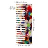 image:imageBeaupretty Wide Tooth Comb Tortoise Comb Hair Detangler No Handle Acetate Pocket Hairdressing for Thick Curly Wavy Wet Dry Hair White for Women amp MenColorful