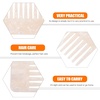 image:imageBeaupretty Wide Tooth Comb Tortoise Comb Hair Detangler No Handle Acetate Pocket Hairdressing for Thick Curly Wavy Wet Dry Hair White for Women amp MenWhite