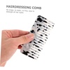 image:imageBeaupretty Wide Tooth Comb Tortoise Comb Hair Detangler No Handle Acetate Pocket Hairdressing for Thick Curly Wavy Wet Dry Hair White for Women amp MenBlackWhite
