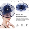 image:imageBeaupretty Women Girls Fascinators Hair Clip Veil Fascinator Hat with Hair Clip Headband Tea Party Headwear 1920 FascinatorsNavy