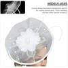 image:imageBeaupretty Women Girls Fascinators Hair Clip Veil Fascinator Hat with Hair Clip Headband Tea Party Headwear 1920 FascinatorsWhite