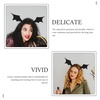 image:imageBeaupretty Womens Headbands 4 Pieces Halloween Bat Wings Headbands 4 Pairs Bat Wings Hair Clips Hairpins Bat Hair Accessories Cosplay Headpiece Headdress Black Headband