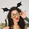 image:imageBeaupretty Womens Headbands 4 Pieces Halloween Bat Wings Headbands 4 Pairs Bat Wings Hair Clips Hairpins Bat Hair Accessories Cosplay Headpiece Headdress Black Headband