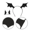 image:imageBeaupretty Womens Headbands 4 Pieces Halloween Bat Wings Headbands 4 Pairs Bat Wings Hair Clips Hairpins Bat Hair Accessories Cosplay Headpiece Headdress Black Headband