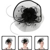 image:imageBeaupretty Womens Headbands Tea Party Hat Women Girls Fascinators Hair Clip Veil Fascinator Hat with Hair Clip Headband Tea Party Headwear 1920 Fascinators Womens Headbands Hats Black