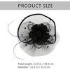 image:imageBeaupretty Womens Headbands Tea Party Hat Women Girls Fascinators Hair Clip Veil Fascinator Hat with Hair Clip Headband Tea Party Headwear 1920 Fascinators Womens Headbands Hats Black