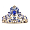 image:imageBeaupretty Womens Headbands Womens Headbands Baroque Crystal Rhinestone Jeweled Tiaras Vintage for Birthday Wedding Bridal Hair Accessories Princess CrownBlue