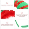 image:imageBeaupretty Xmas Hat Hairbands 6 Pcs Christmas Party Headband Set Lightweight Plush Festival Headdress for Kids and Adults