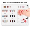 image:imageBeaupretty nail coloring pad Acrylic nail training mat Nail art practice mat Silicone Nail Art Stamping Mat Silicone nail stamping mat Silicone nail mat manicure nail polish