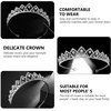 image:imageCrystal Wedding Crown Star Tiara Silver Bridal Headdress Rhinestone Headband Christmas Tiara Hair Accessories For Women Girls Wedding Party Prom