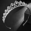 image:imageCrystal Wedding Crown Star Tiara Silver Bridal Headdress Rhinestone Headband Christmas Tiara Hair Accessories For Women Girls Wedding Party Prom