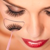 image:imageEyelash Inspection Mirror Clear Glass Mirror Eyelash Extension Mirrors Handheld Mirrors Lash Mirror for Lash Tech Halfmoon Shape Eyelash Mirrors Lash Mirror Small Mirror Tool