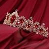 image:imageFRCOLOR Crystal Queen Crown for Women Rhinestone Tree Branch Queen Crowns Wedding Tiaras and Crowns Princess Quinceanera Headpieces for Birthday Prom Pageant Party Red