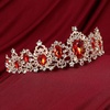 image:imageFRCOLOR Crystal Queen Crown for Women Rhinestone Tree Branch Queen Crowns Wedding Tiaras and Crowns Princess Quinceanera Headpieces for Birthday Prom Pageant Party Red