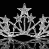 image:imageFRCOLOR Star Headband Crown Star Crown Headband Crystal Tiara Bridal Wedding Princess Pageant Queen Rhinestone Hair Jewelry for Women Bridal
