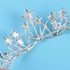 image:imageFRCOLOR Star Headband Crown Star Crown Headband Crystal Tiara Bridal Wedding Princess Pageant Queen Rhinestone Hair Jewelry for Women Bridal
