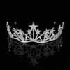 image:imageFRCOLOR Star Headband Crown Star Crown Headband Crystal Tiara Bridal Wedding Princess Pageant Queen Rhinestone Hair Jewelry for Women Bridal