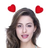 image:imageGirl Hair Clips 10 Pieces Heart Hair Clips Love shaped Boppers Adorable Love Heart Barrettes Hair Accessories for Women Girls Hair Clip