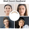 image:imageHeadband Shell Pearl Headband Conch Hair Hoop Gold Seashell Crown Goddess Crown Mermaid Headpiece Wedding Christmas Cosplay Party Headwear for Women and Girls