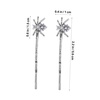 image:imageLurrose Crystal Bobby Hairpins Spider Barrettes Rhinestone Elegant Flower Hair Snap Clips One Clips Top Clips