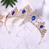image:imageMinkissy Gemstone Crown Tiara  Crystal Rhinestone Queen Princess Pageant Tiara Hair Accessory for Wedding Party Red