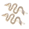image:imageSnake Hair Clip 6 pcs Hair Minimalist Party Metal Decorative Accessories Jewelry Crystal Medusa Hairpin Daily Twists Gold for Costume Barrettes Shape Head Golden Girls Hairpins