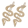 image:imageSnake Hair Clip 6 pcs Hair Minimalist Party Metal Decorative Accessories Jewelry Crystal Medusa Hairpin Daily Twists Gold for Costume Barrettes Shape Head Golden Girls Hairpins