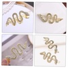 image:imageSnake Hair Clip 6 pcs Hair Minimalist Party Metal Decorative Accessories Jewelry Crystal Medusa Hairpin Daily Twists Gold for Costume Barrettes Shape Head Golden Girls Hairpins
