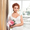 image:imageWedding Veil Comb Elegent Lace Appliques Wedding Veil Crystal Beaded With Comb White Headpiece Bridal Shower Bridesmaid Favors