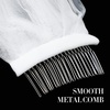 image:imageWedding Veil Comb Elegent Lace Appliques Wedding Veil Crystal Beaded With Comb White Headpiece Bridal Shower Bridesmaid Favors