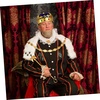image:imagebaby shower king royal birthday party hats blue headband gold costume king king makeup headband king for royal king party crwon for men prince man crown decorate