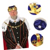 image:imagebaby shower king royal birthday party hats blue headband gold costume king king makeup headband king for royal king party crwon for men prince man crown decorate