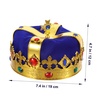 image:imagebaby shower king royal birthday party hats blue headband gold costume king king makeup headband king for royal king party crwon for men prince man crown decorate