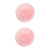 image:image2 Pieces Grafted Eyelash Jade Stones Eyelash Extension Pallet Holder Round Pallet Pad Resin Nail Art Plate Palette Makeup Palette Pink2 pcs
