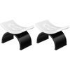 image:image2 Pieces Nail Arm RestManicure Hand Pillow U Shape Cushion Pillow Professional Nail Rest Cushion Table Desk Station Manicure ToolBlack