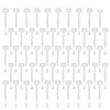image:image200pcs Nail Polish Replacement Brush Gel Liquid Dipping for DIY Nail Art Home Salon100 pcs