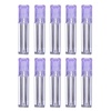 image:imageBeaupretty 10Pack Lip Oil Roller Bottles 354 Inch Refillable Rollon Containers for Essential Oils Lip Gloss TravelFriendly Mini BottlesPurple