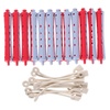 image:imageBeaupretty 12 Pcs Hair Perm Rods NonSlip Plastic Cold Wave Perming Rods 354 Inch Short Hair Curlers for Diy Styling Salon and Home Use