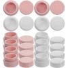 image:imageBeaupretty 12 Pieces Travel Containers Sets PP Cream Jars Small Plastic Refillable Box Cosmetic Empty Jar Portable Makeup Container with Lids 3g12pcs 5g