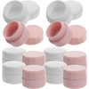 image:imageBeaupretty 12 Pieces Travel Containers Sets PP Cream Jars Small Plastic Refillable Box Cosmetic Empty Jar Portable Makeup Container with Lids 3g12pcs 3g