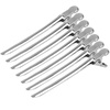 image:imageBeaupretty 12Pcs Durable Stainless Steel Duckbill Hair Clips for Women Professional Sectioning Styling Pins with Tight Grip for Hair Cutting Coloring and Salon or Home Use