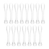 image:imageBeaupretty 15Pcs Acrylic Facial Cream Spoons and Cosmetic Spatulas Set for Skincare Mask Application Portable Beauty Tools for Face Massage and Cream Scooping