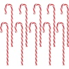image:imageBeaupretty 18pcs Candy Canes Christmas Tree Decorations Lawn Stakes Pathway Ornaments for Xmas Party 15 Cm Red White