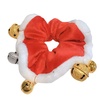 image:imageBeaupretty 1pc Christmas Hair Tie Xmas Scrunchies with Bell Holiday Hair Ties Christmas Hair Band Hair Accessories for Girls Stretch Headbands for Women Hair Accessories Ponytail Holders