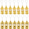 image:imageBeaupretty 20PCS Ramadan Mini Keychain Flashlight Mini Lantern Keychains Ramadan Lantern Purse Light Handbag Keyring Pocket Islam Eid Gift Random Color