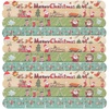 image:imageBeaupretty 24pcs Christmas Nail Files EVA Nail Shiners Double Sided Emery Board Nail Sanding File Nail Shine Buffer Polisher Nail Art Manicure Tools