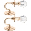 image:imageBeaupretty 2PCS Dollhouse Chandelier Miniature Dollhouse Lights 1 12 Miniature Wall Sconce for DIY Landscape Garden Dining Room