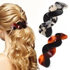 image:imageBeaupretty 2Pcs Hair Clips for Women Flat Buckle Barrettes Secure Hold Hair Accessories for Thick and Fine Everyday Styling and Curl Design